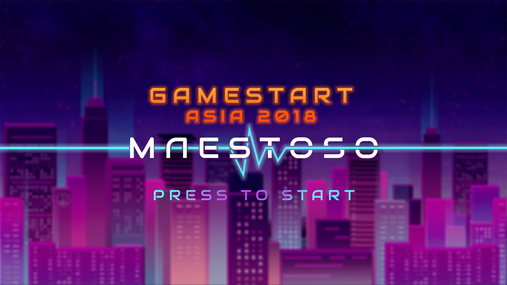 Maestoso UI - Start Screen