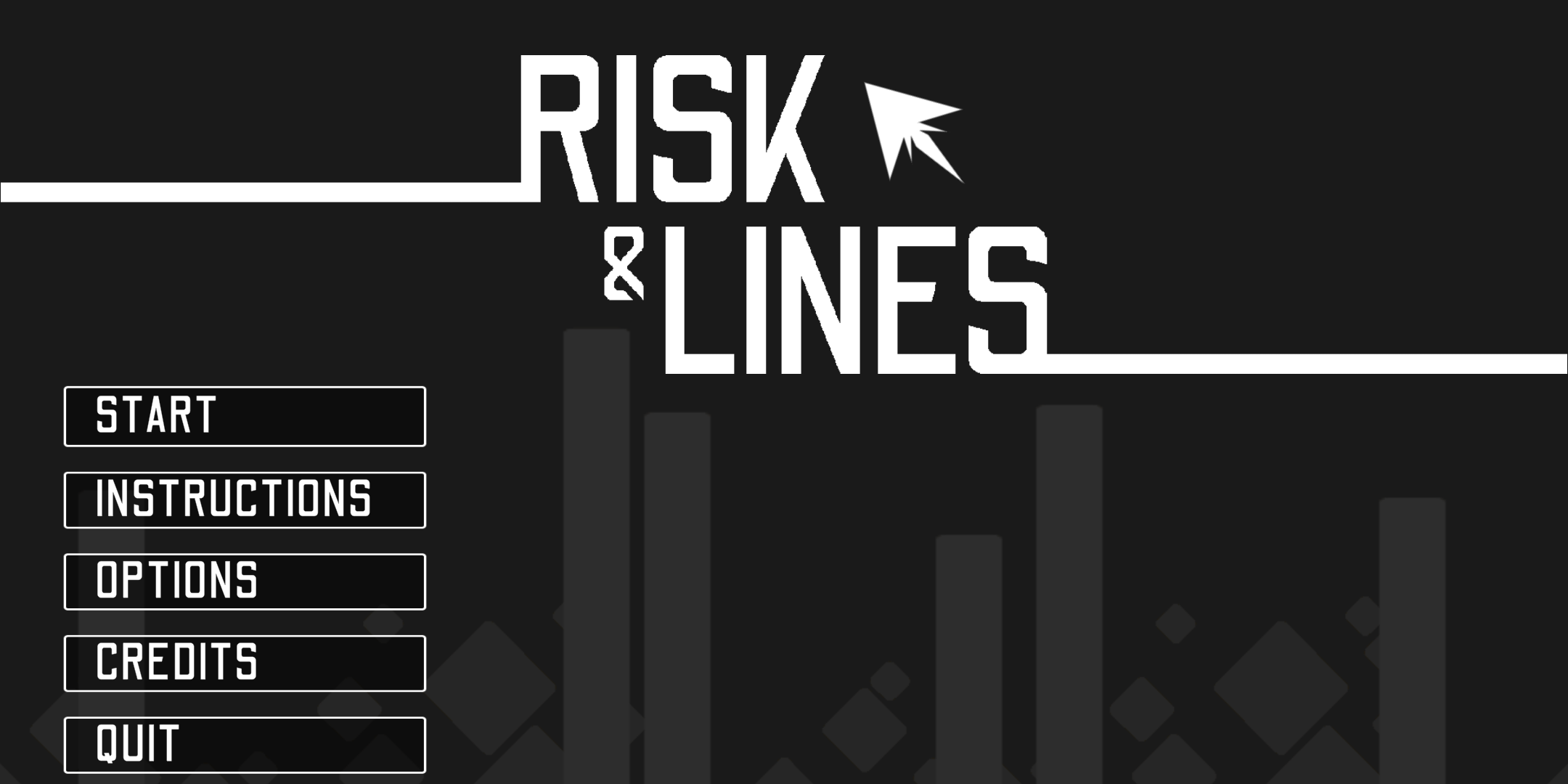 Risk & Lines - Main Menu